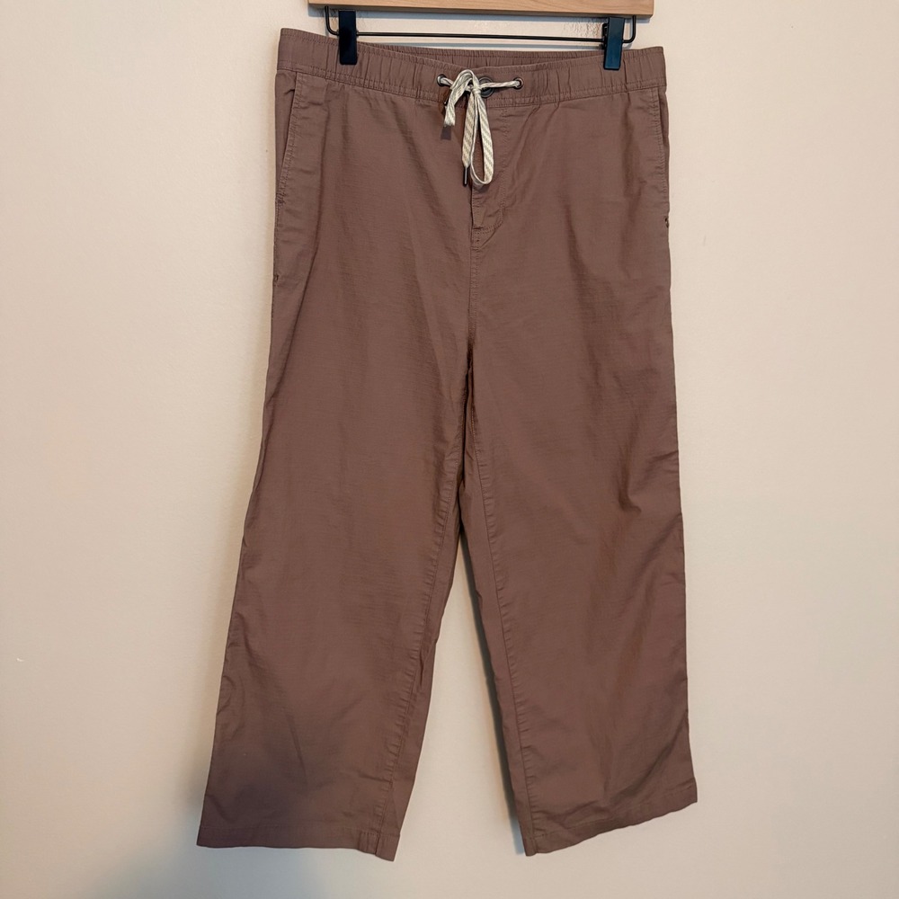 Vuori Wide Leg Ripstop pants L hiking outdoor casual performance gorpcore - Picture 2 of 5